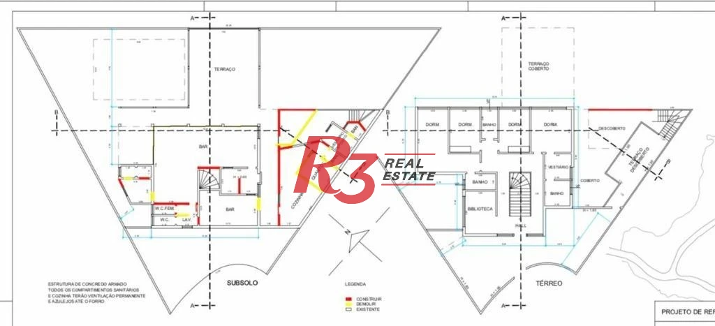 Casa, 799 m² - venda  ou aluguel  - Ilha Porchat - São Vicente/SP