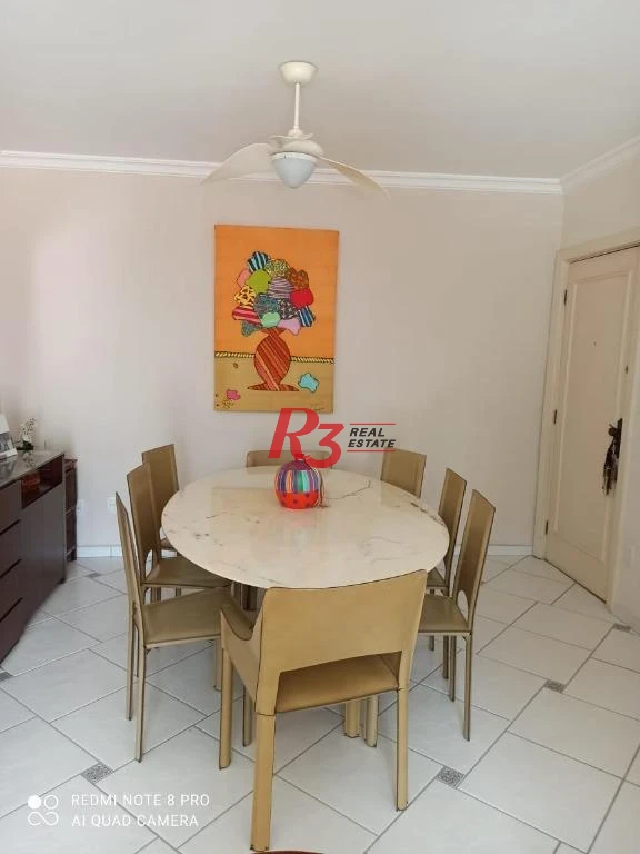 Excelente apartamento mobiliado, 3 suítes perto da Praia no Guarujá-SP