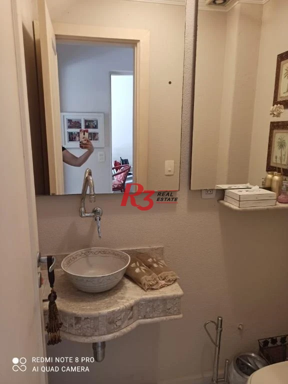Excelente apartamento mobiliado, 3 suítes perto da Praia no Guarujá-SP