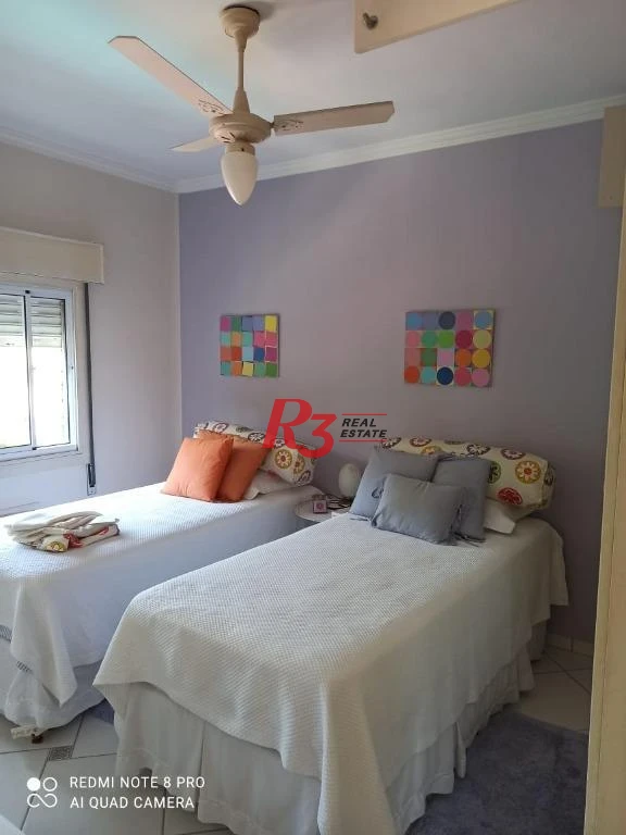 Excelente apartamento mobiliado, 3 suítes perto da Praia no Guarujá-SP