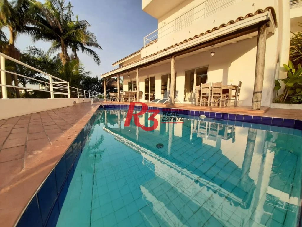 Casa com 4 dormitórios, 484 m² - venda ou aluguel - Loteamento João Batista Julião - Guarujá/SP