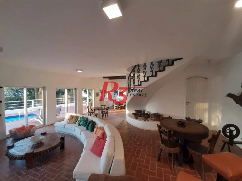 Casa com 4 dormitórios, 484 m² - venda ou aluguel - Loteamento João Batista Julião - Guarujá/SP