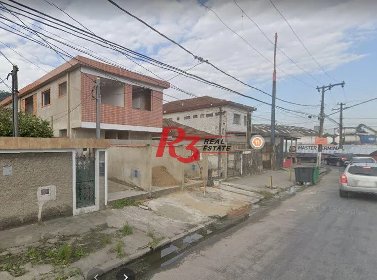 Casa sobreposta térrea com 2 dormitórios à venda, 60 m² - Chico de Paula - Santos/SP