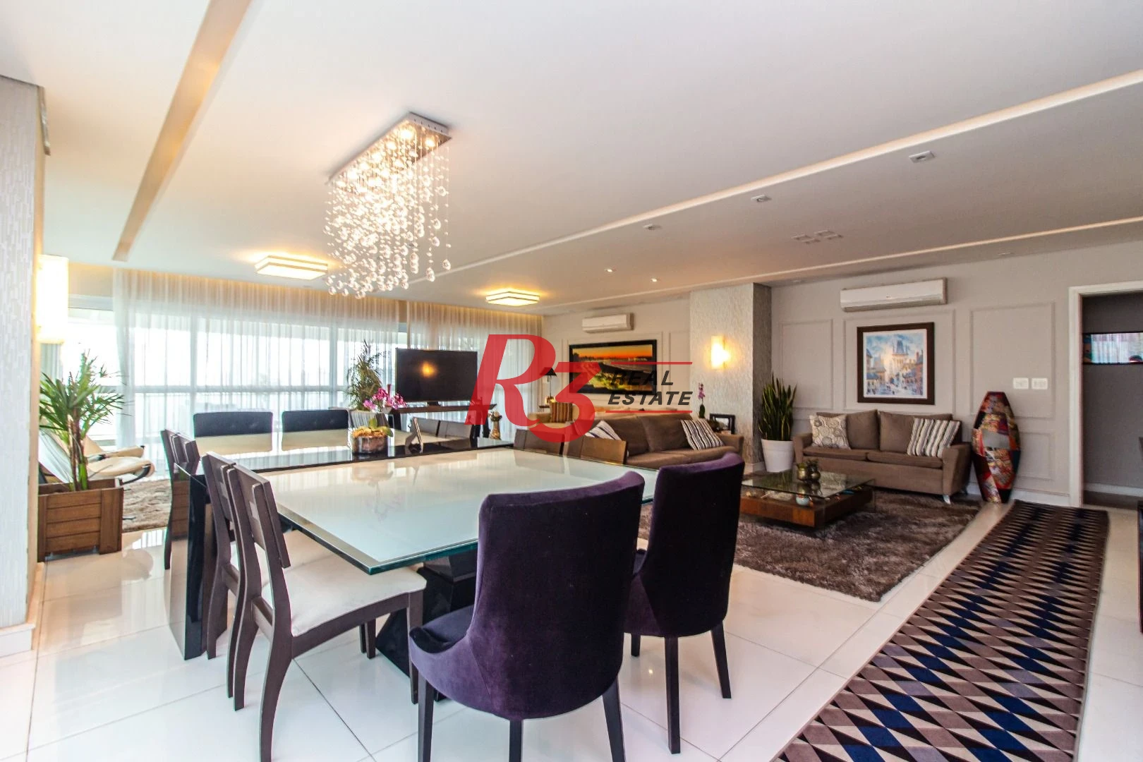 Apartamento com 4 dormitórios, 360 m² - venda ou aluguel - Gonzaga - Santos/SP