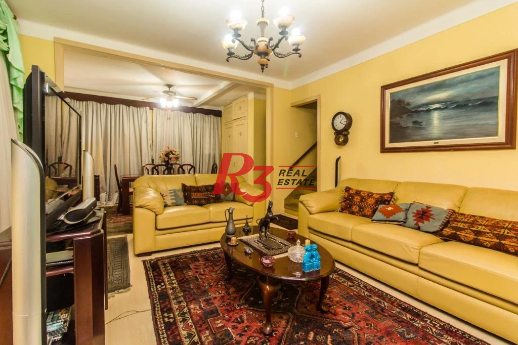 Sobrado, 450 m² - venda por R$ 4.500.000,00 ou aluguel por R$ 26.800,00/mês - Boqueirão - Santos/SP