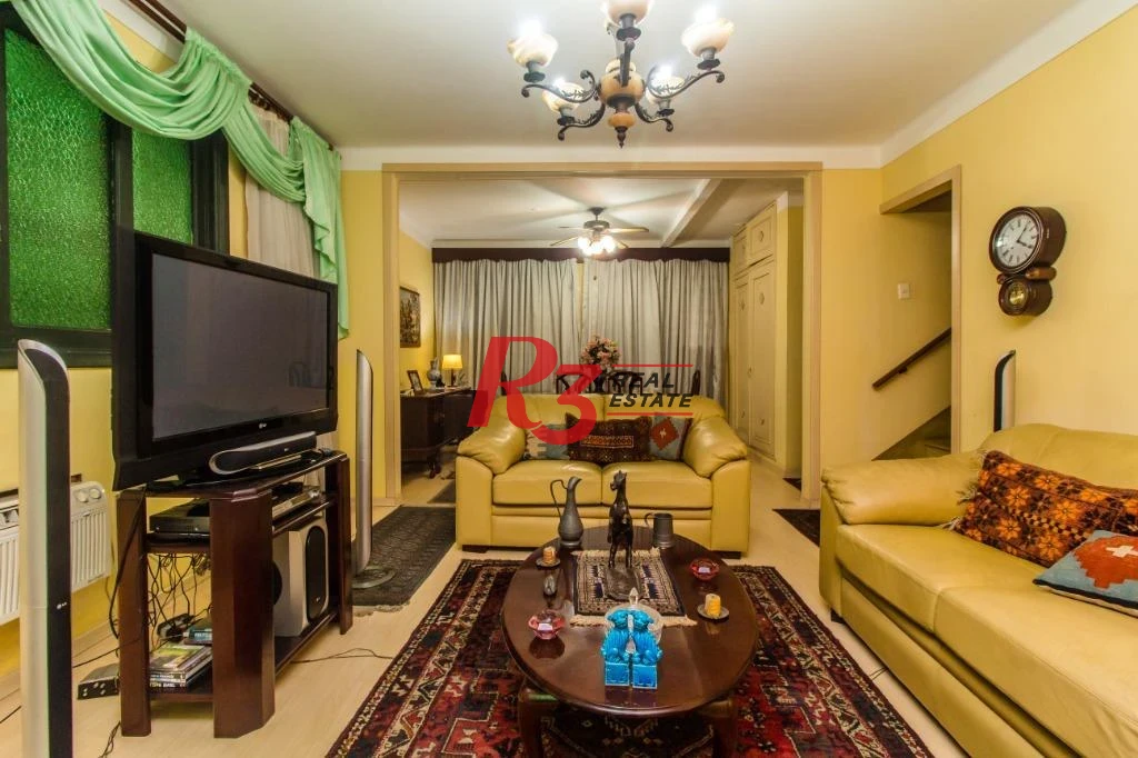 Sobrado, 450 m² - venda por R$ 4.500.000,00 ou aluguel por R$ 26.800,00/mês - Boqueirão - Santos/SP