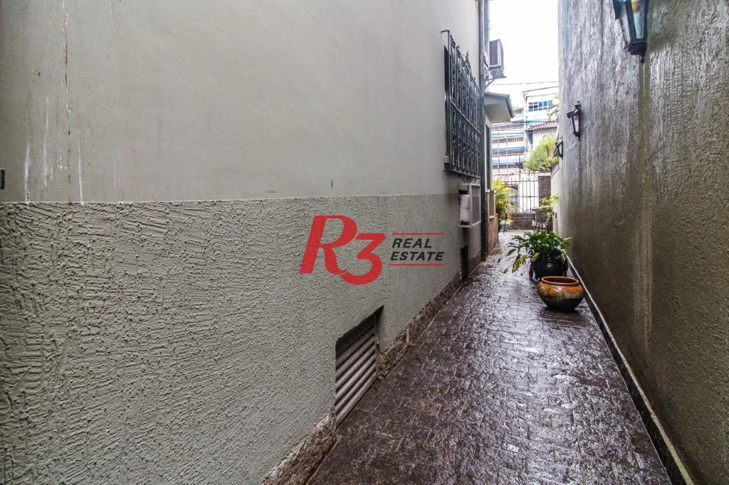 Sobrado, 450 m² - venda por R$ 4.500.000,00 ou aluguel por R$ 26.800,00/mês - Boqueirão - Santos/SP