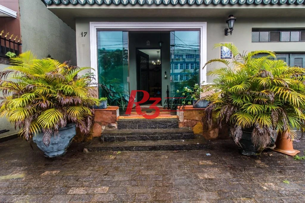Sobrado, 450 m² - venda por R$ 4.500.000,00 ou aluguel por R$ 26.800,00/mês - Boqueirão - Santos/SP