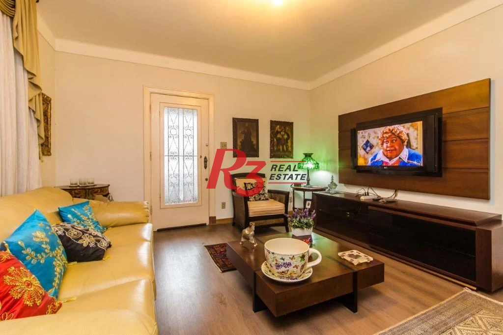 Sobrado, 450 m² - venda por R$ 4.500.000,00 ou aluguel por R$ 26.800,00/mês - Boqueirão - Santos/SP