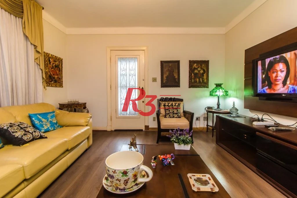 Sobrado, 450 m² - venda por R$ 4.500.000,00 ou aluguel por R$ 26.800,00/mês - Boqueirão - Santos/SP