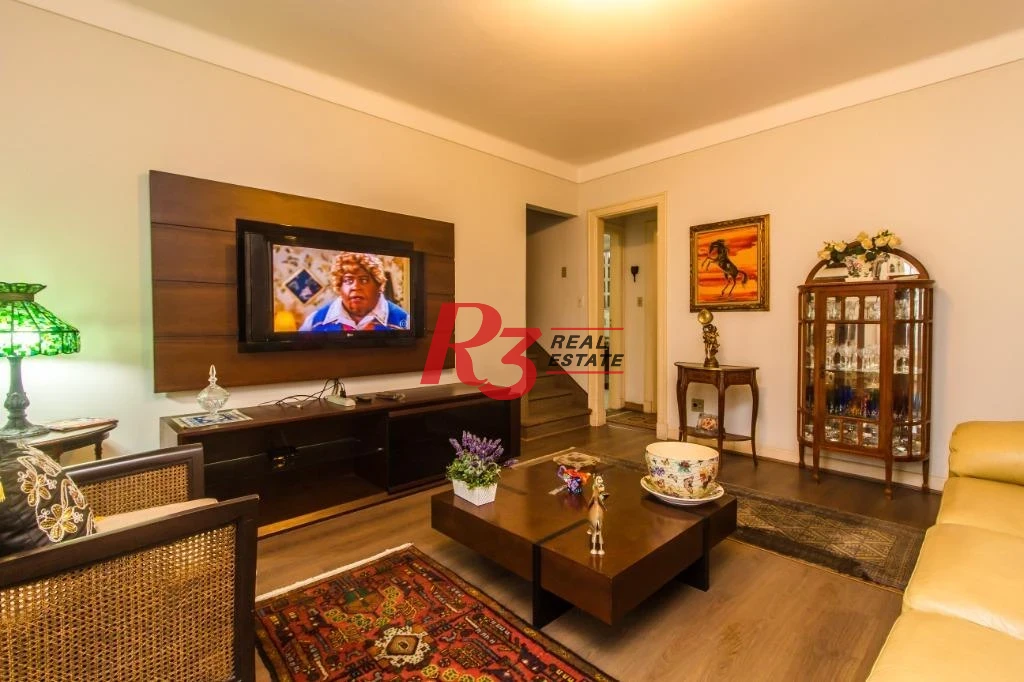 Sobrado, 450 m² - venda por R$ 4.500.000,00 ou aluguel por R$ 26.800,00/mês - Boqueirão - Santos/SP