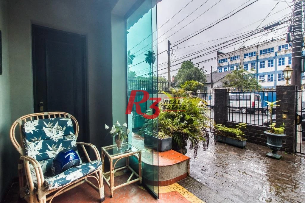 Sobrado, 450 m² - venda por R$ 4.500.000,00 ou aluguel por R$ 26.800,00/mês - Boqueirão - Santos/SP