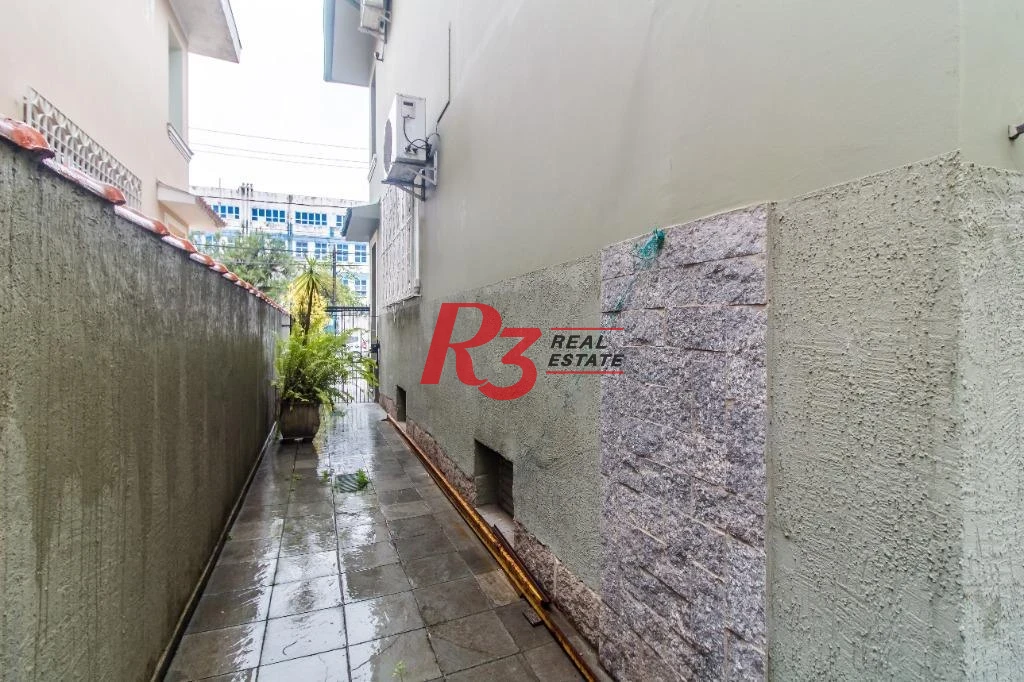Sobrado, 450 m² - venda por R$ 4.500.000,00 ou aluguel por R$ 26.800,00/mês - Boqueirão - Santos/SP