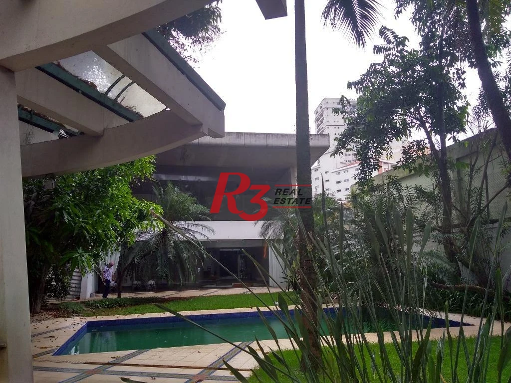 Sobrado, 593 m² - venda por R$ 9.000.000,00 ou aluguel por R$ 20.100,00/mês - José Menino - Santos/SP