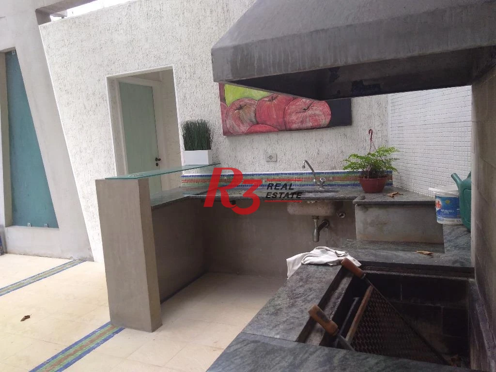 Sobrado, 593 m² - venda por R$ 9.000.000,00 ou aluguel por R$ 20.100,00/mês - José Menino - Santos/SP