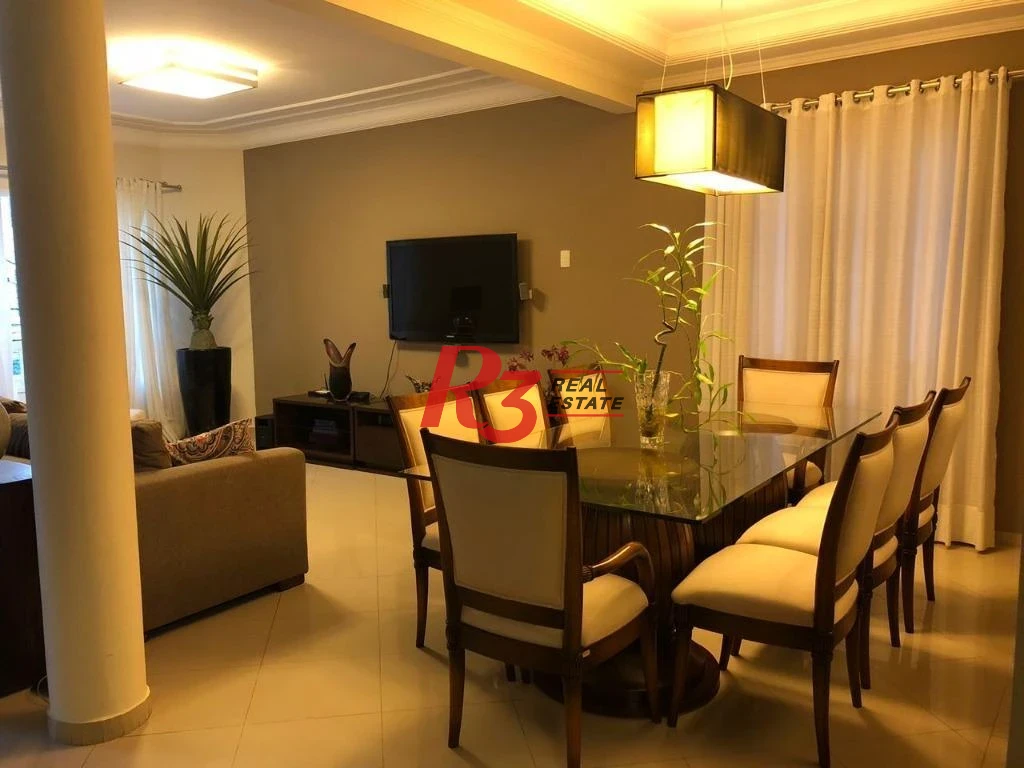 Casa com 4 dormitórios, 320 m² - venda por R$ 1.950.000,00 ou aluguel por R$ 15.000,00/mês - Embaré - Santos/SP