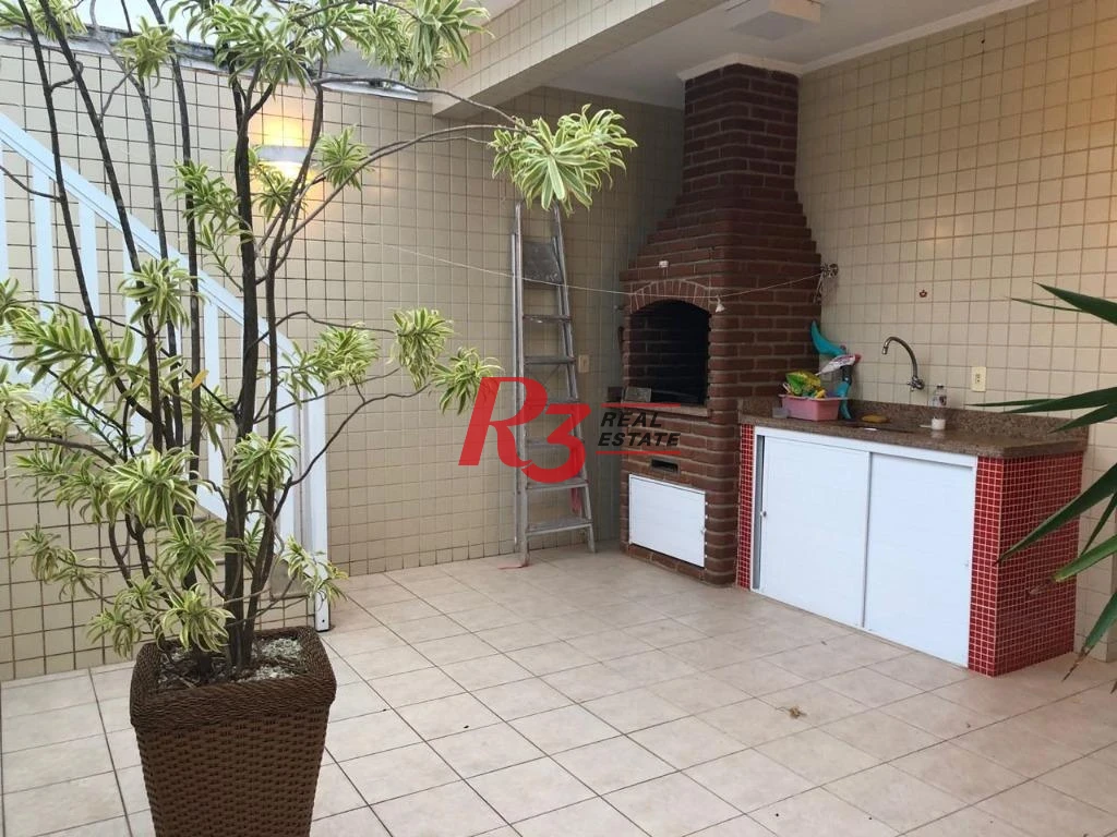 Casa com 4 dormitórios, 320 m² - venda por R$ 1.950.000,00 ou aluguel por R$ 15.000,00/mês - Embaré - Santos/SP