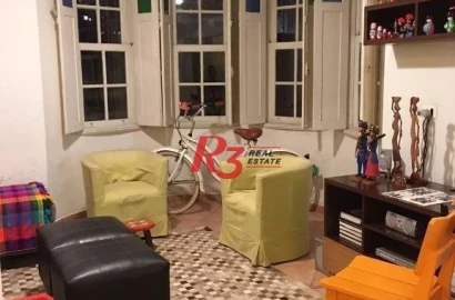 Sobrado com 3 dormitórios à venda, 160 m² - Itararé - São Vicente/SP