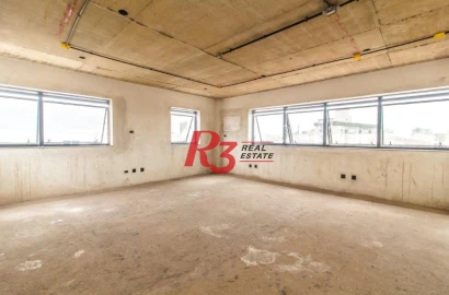 Sala à venda, 65 m² por R$ 347.000,00 - Boqueirão - Santos/SP