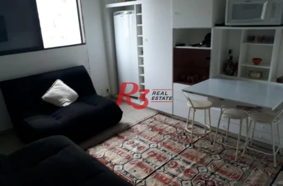 Apartamento com 1 dormitório à venda, 47 m² por R$ 250.000,00 - José Menino - Santos/SP