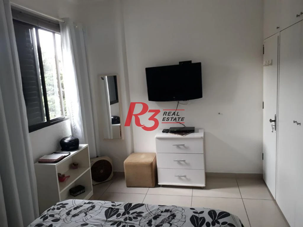 Apartamento com 1 dormitório à venda, 47 m² por R$ 250.000,00 - José Menino - Santos/SP