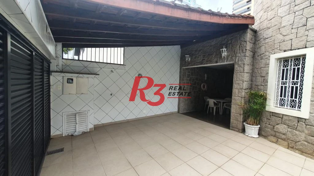 Sobrado com 4 dormitórios para alugar, 370 m² - Embaré - Santos/SP