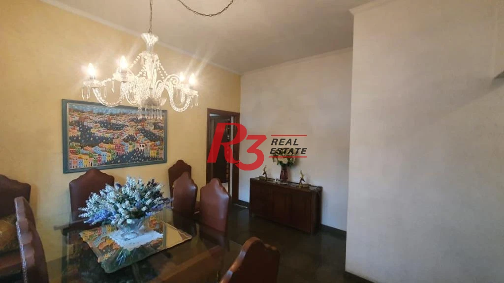 Sobrado com 4 dormitórios para alugar, 370 m² - Embaré - Santos/SP