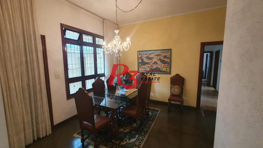 Sobrado com 4 dormitórios para alugar, 370 m² - Embaré - Santos/SP