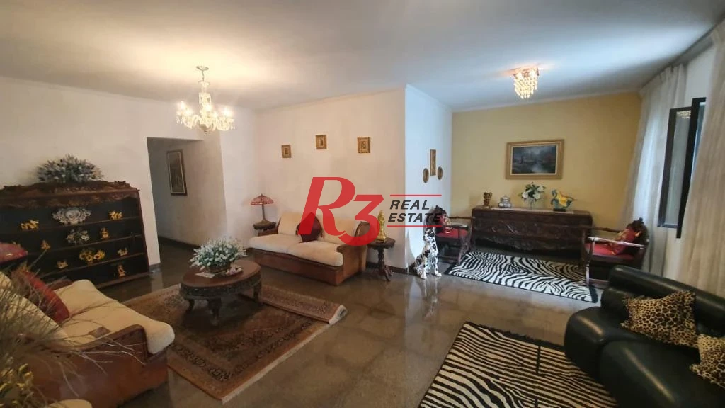 Sobrado com 4 dormitórios para alugar, 370 m² - Embaré - Santos/SP