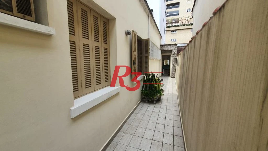 Sobrado com 4 dormitórios para alugar, 370 m² - Embaré - Santos/SP