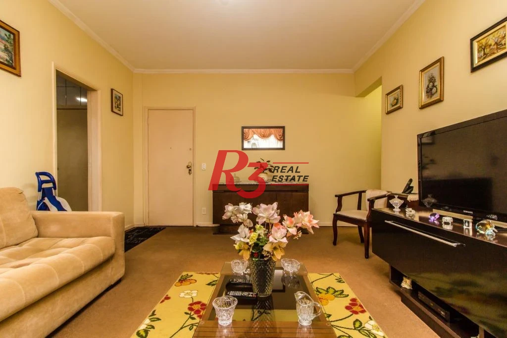 Apartamento com 2 dormitórios à venda, 100 m² - Embaré - Santos/SP
