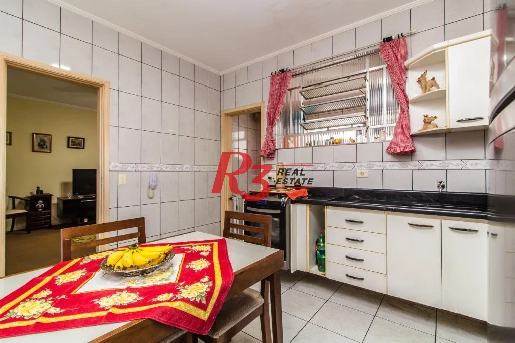 Apartamento com 2 dormitórios à venda, 100 m² - Embaré - Santos/SP