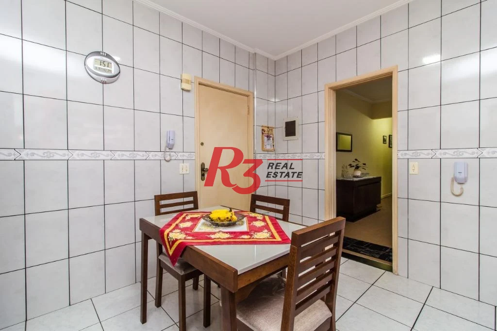 Apartamento com 2 dormitórios à venda, 100 m² - Embaré - Santos/SP