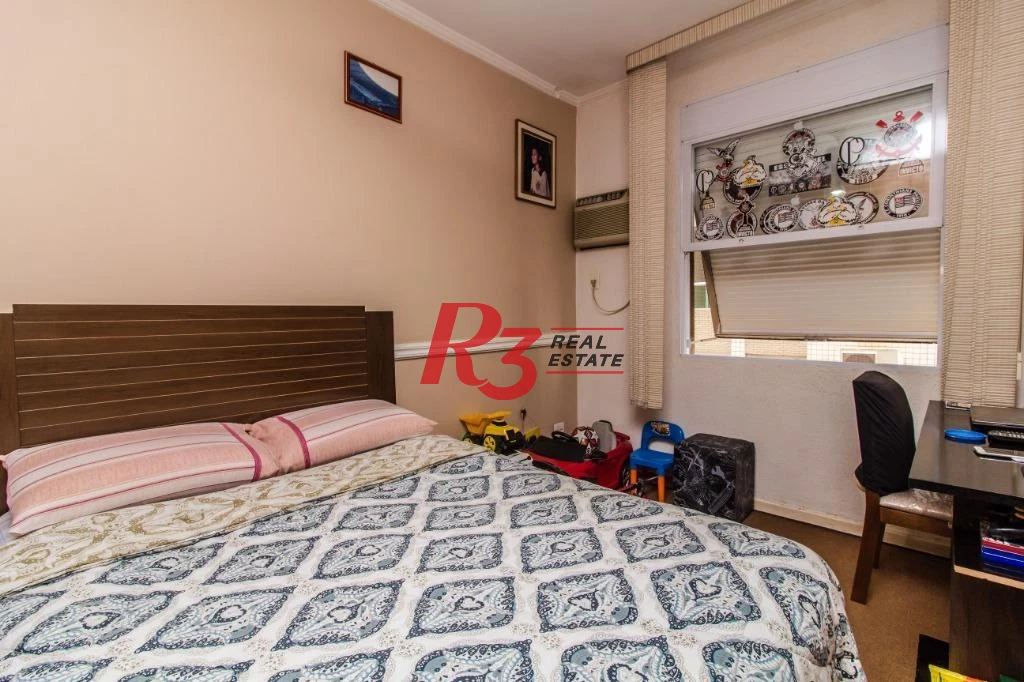 Apartamento com 2 dormitórios à venda, 100 m² - Embaré - Santos/SP