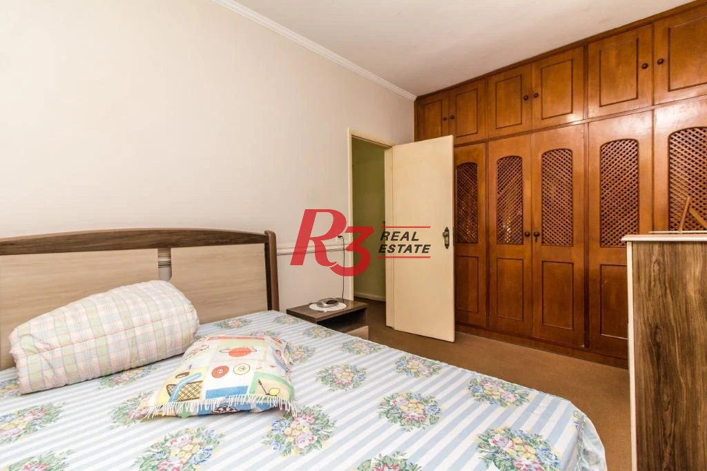 Apartamento com 2 dormitórios à venda, 100 m² - Embaré - Santos/SP
