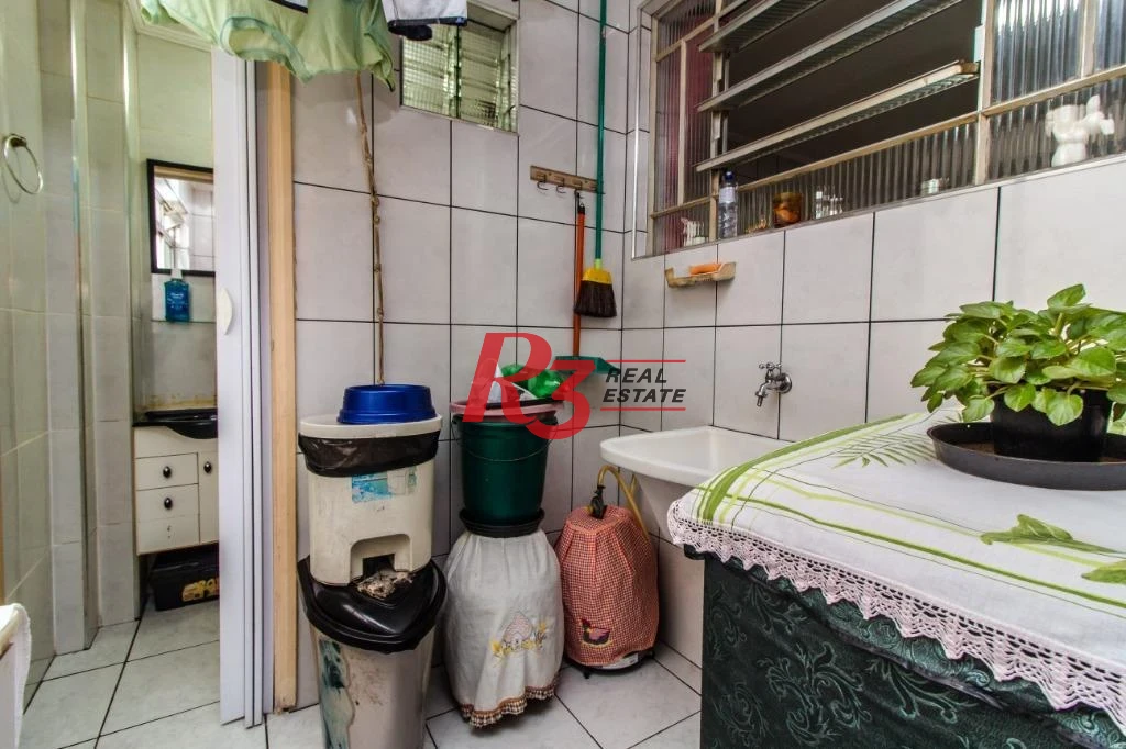 Apartamento com 2 dormitórios à venda, 100 m² - Embaré - Santos/SP
