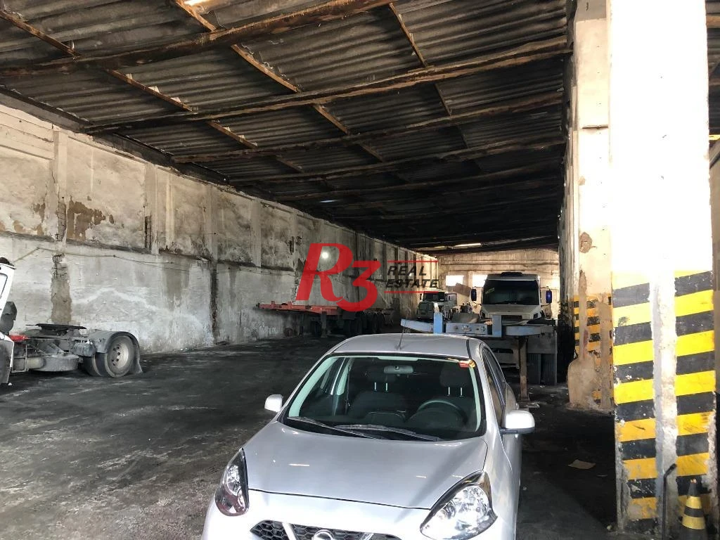 Terreno para alugar, 4500 m²  - Valongo - Santos/SP