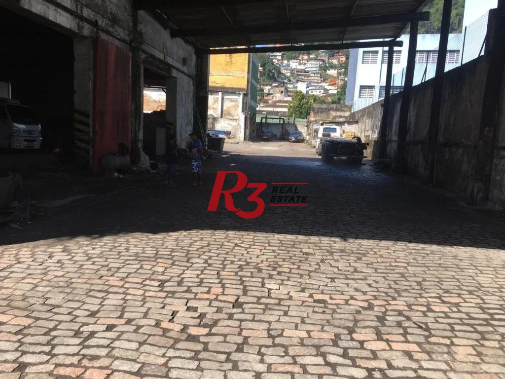Terreno para alugar, 4500 m²  - Valongo - Santos/SP