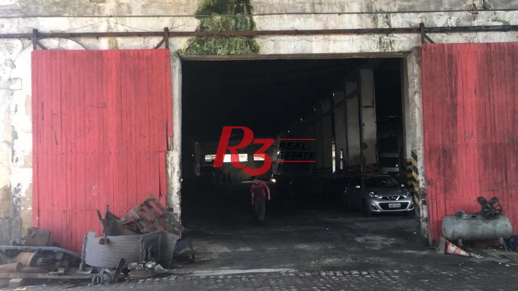Terreno para alugar, 4500 m²  - Valongo - Santos/SP