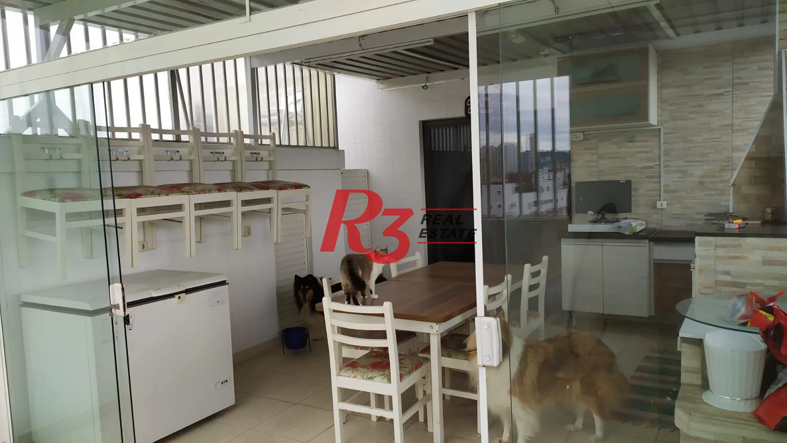Cobertura com 4 dormitórios à venda, 350 m² - Aparecida - Santos/SP