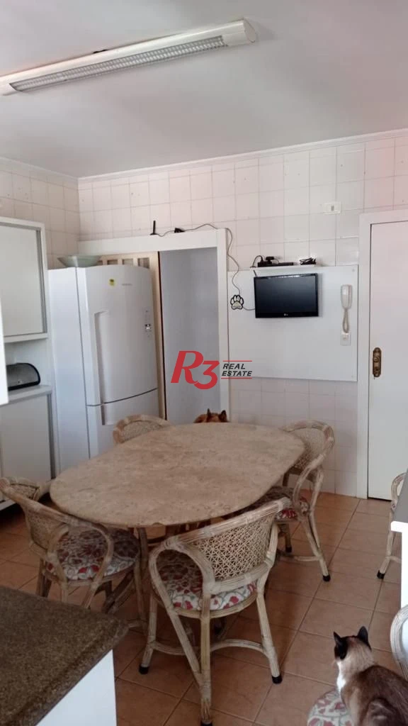 Cobertura com 4 dormitórios à venda, 350 m² - Aparecida - Santos/SP