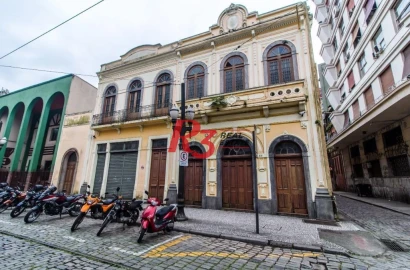 Prédio para alugar, 3000 m²  - Centro - Santos/SP