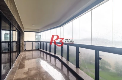 Apartamento, 251 m² - venda por R$ 3.500.000,00 ou aluguel por R$ 19.070,00/mês - Pompéia - Santos/SP