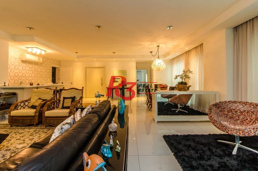 Apartamento à venda, 360 m² por R$ 8.150.000,00 - Gonzaga - Santos/SP