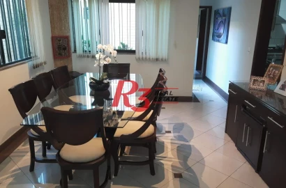 Casa à venda, 550 m² por R$ 2.250.000,00 - Embaré - Santos/SP