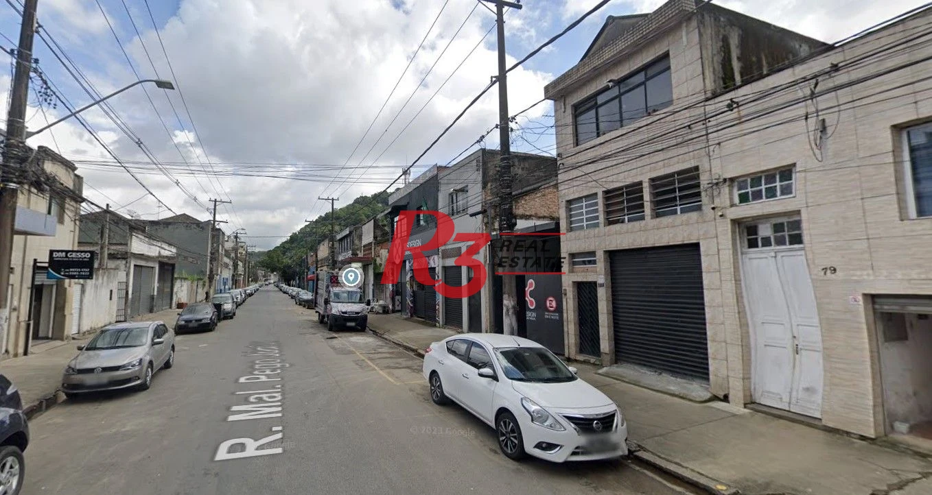 Terreno à venda, 200 m²  - Vila Nova - Santos/SP