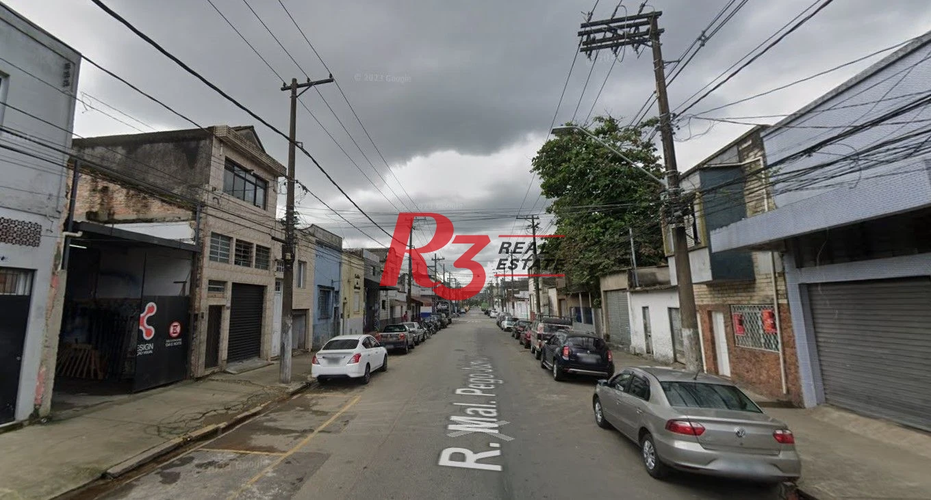 Terreno à venda, 200 m²  - Vila Nova - Santos/SP