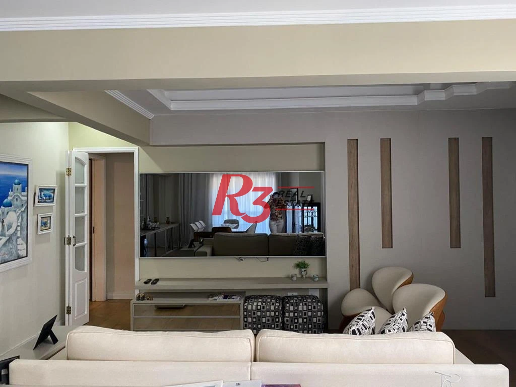 Apartamento com 3 dormitórios à venda, 93 m² por R$ 1.300.000,00 - Gonzaga - Santos/SP