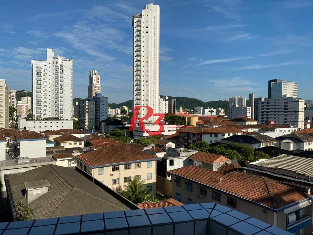 Apartamento com 3 dormitórios à venda, 93 m² por R$ 1.300.000,00 - Gonzaga - Santos/SP