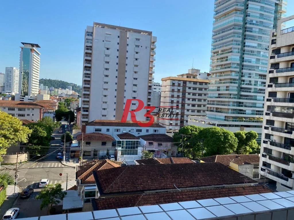 Apartamento com 3 dormitórios à venda, 93 m² por R$ 1.300.000,00 - Gonzaga - Santos/SP